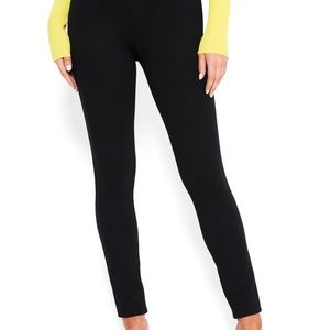 Brand new bebe satin waist rayan legging.